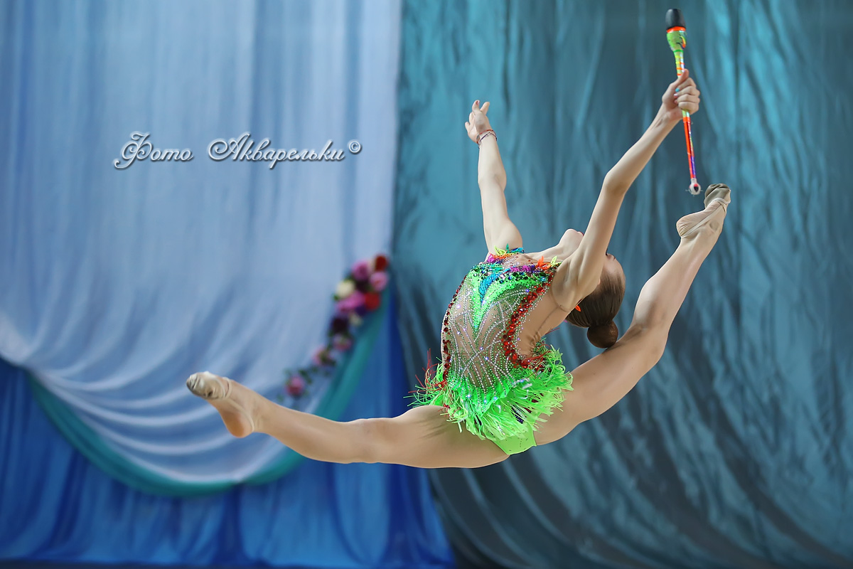 Купальник для художественной гимнастики ателье Блеск